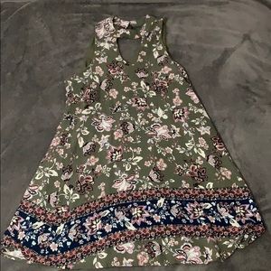 Patern floral dress